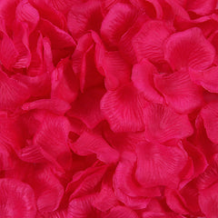 100 Pieces Of Artificial Rose Petals Arranged In Non-woven Fabric