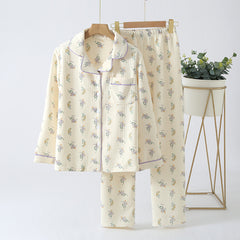 Women's Winter Thick Loose Air Cotton Pajamas Suit