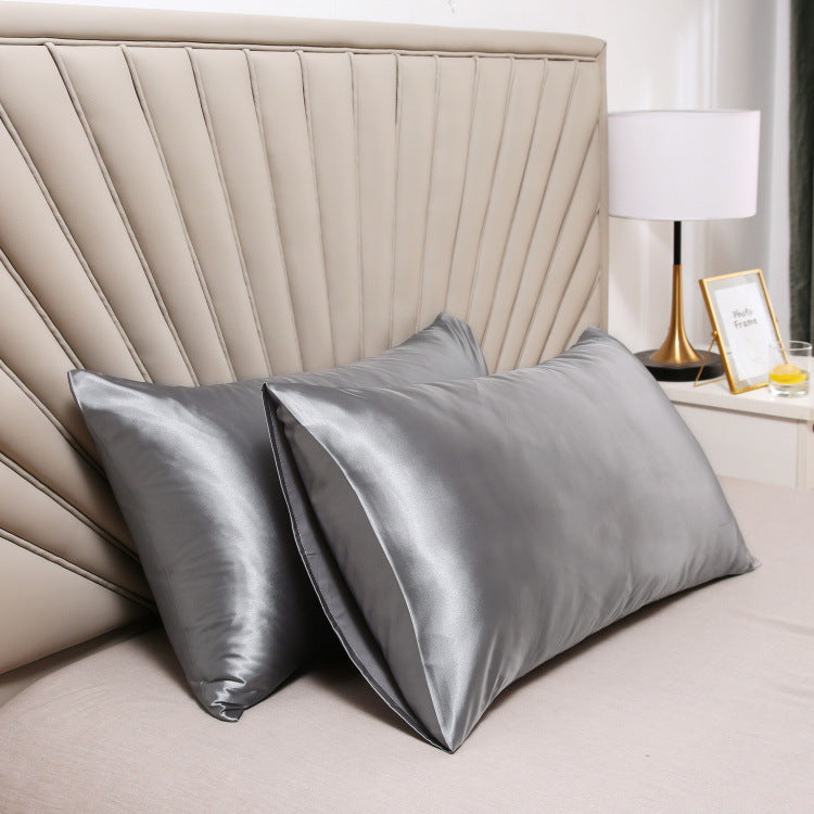 Bedding Washed Silk Pillowcase Single
