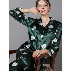 Women's silk pajamas