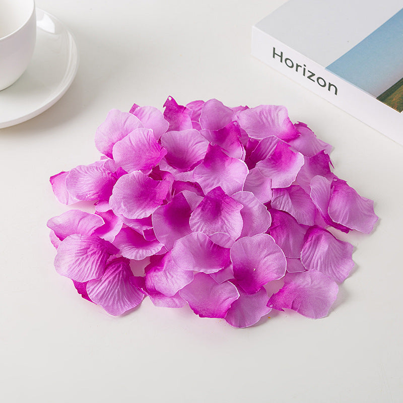 Simulated Rose Petals Wedding Room Scene Layout Props