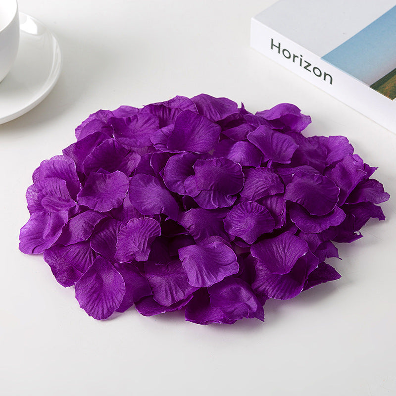 Simulated Rose Petals Wedding Room Scene Layout Props