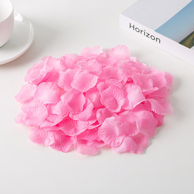 Simulated Rose Petals Wedding Room Scene Layout Props