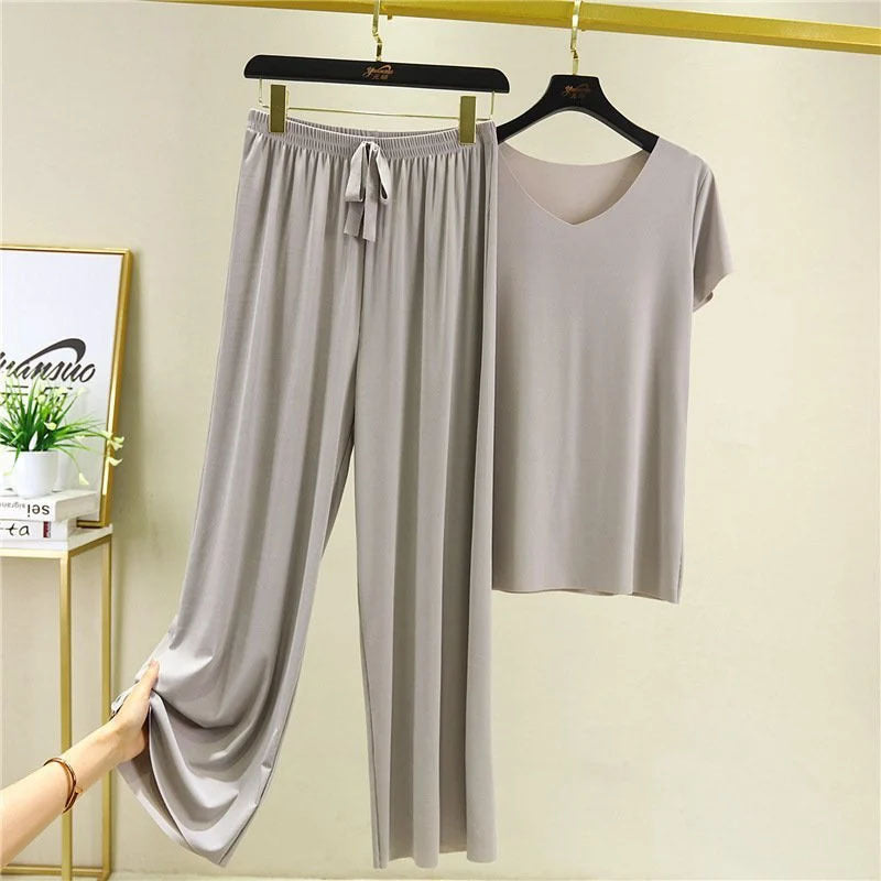 Women's Ice Silk Pajamas