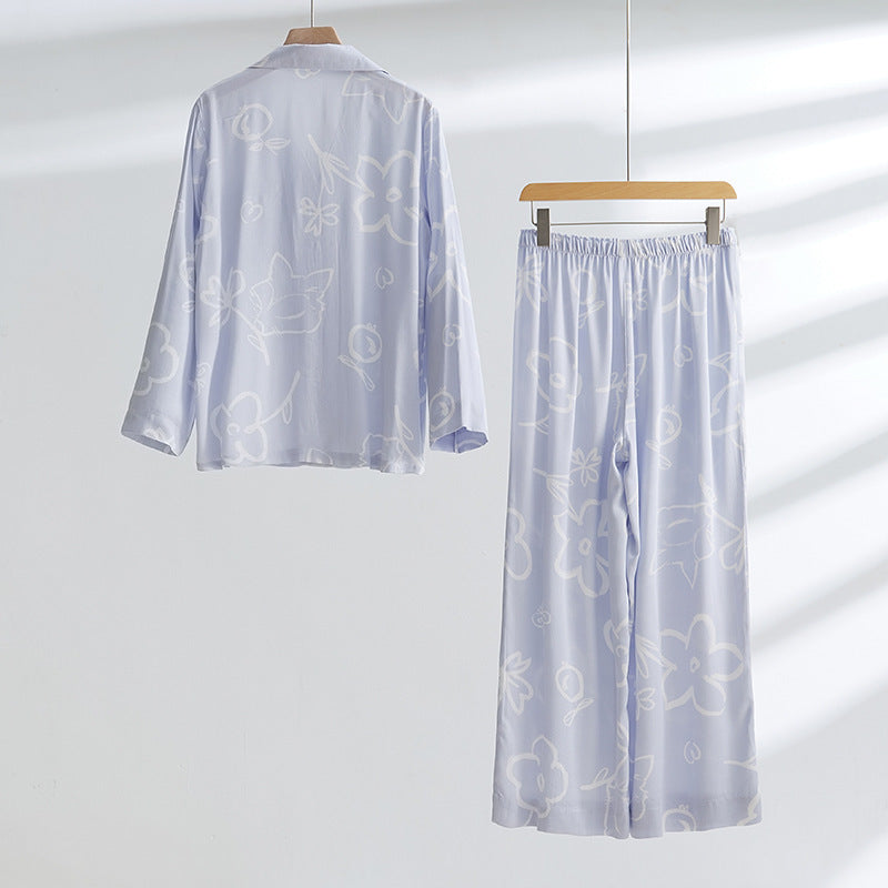 New Fantasy Rayon Satin Women's Pajamas