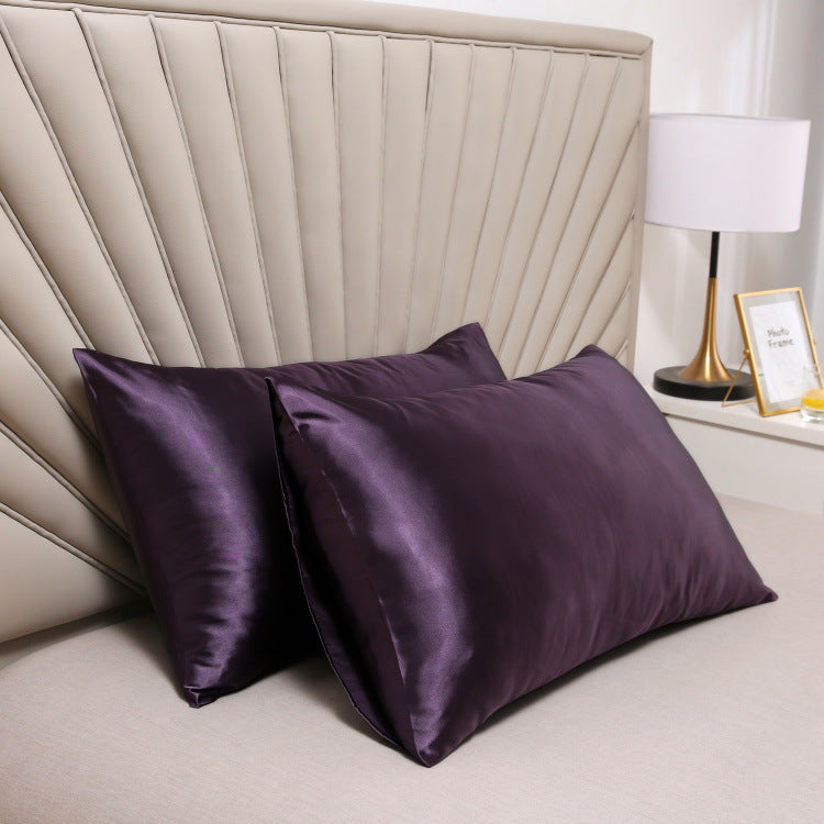 Bedding Washed Silk Pillowcase Single