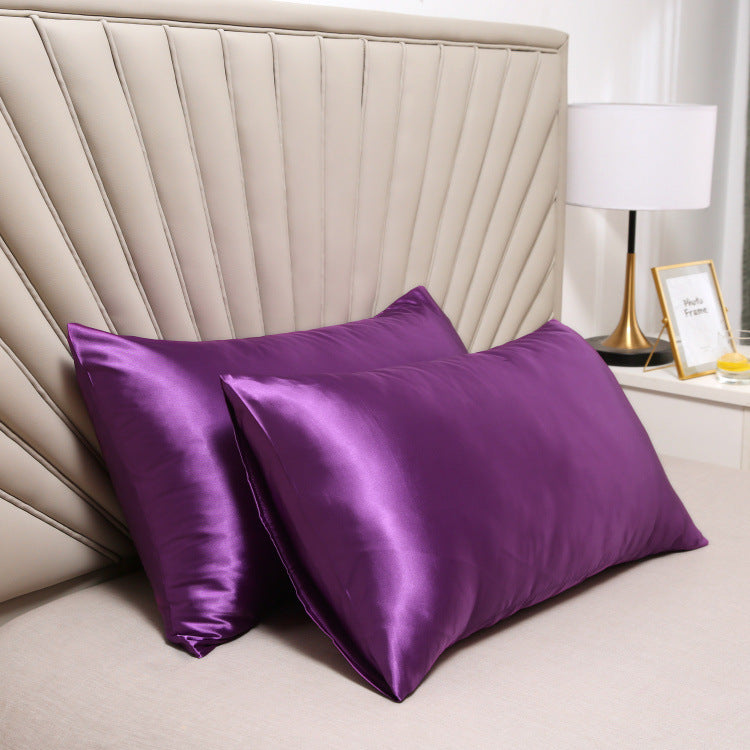 Bedding Washed Silk Pillowcase Single