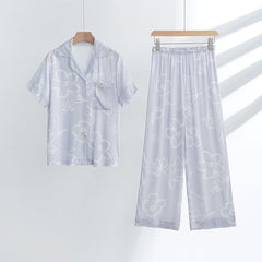 New Fantasy Rayon Satin Women's Pajamas