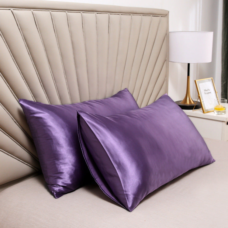 Bedding Washed Silk Pillowcase Single