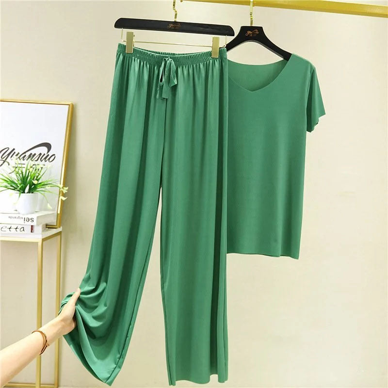 Women's Ice Silk Pajamas