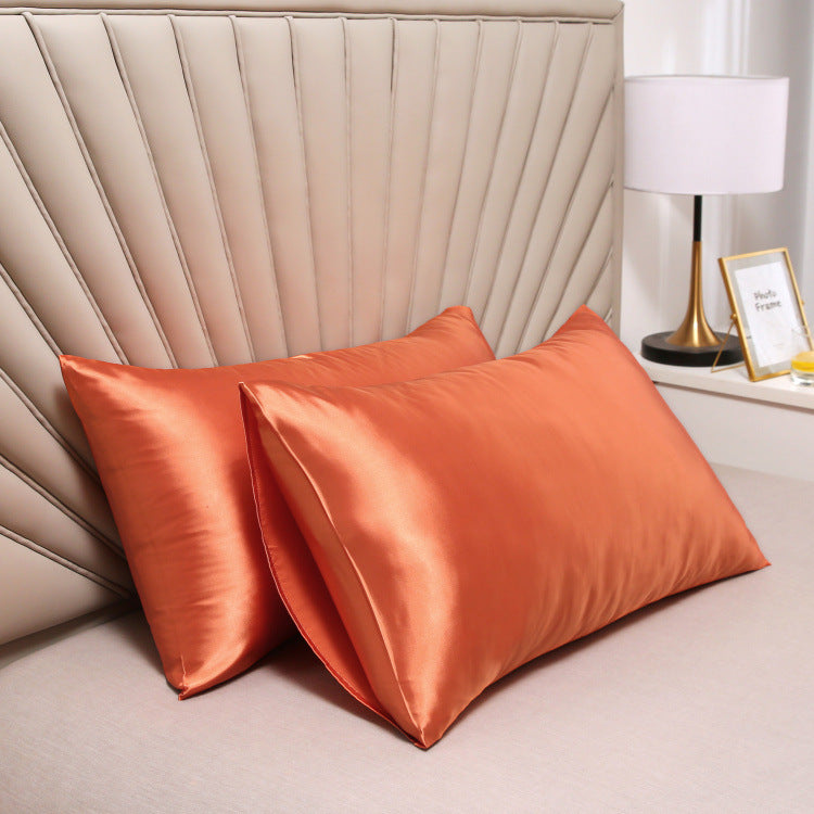 Bedding Washed Silk Pillowcase Single