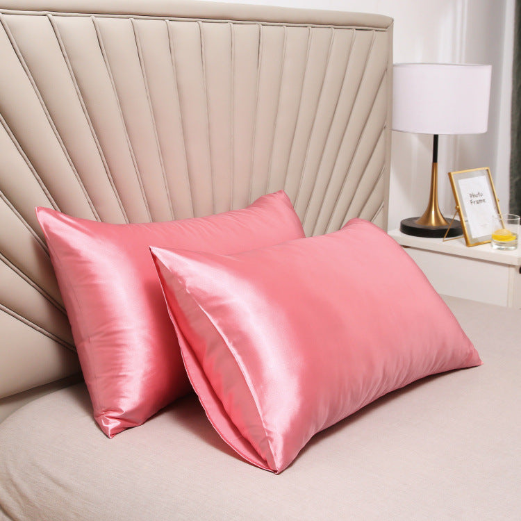 Bedding Washed Silk Pillowcase Single