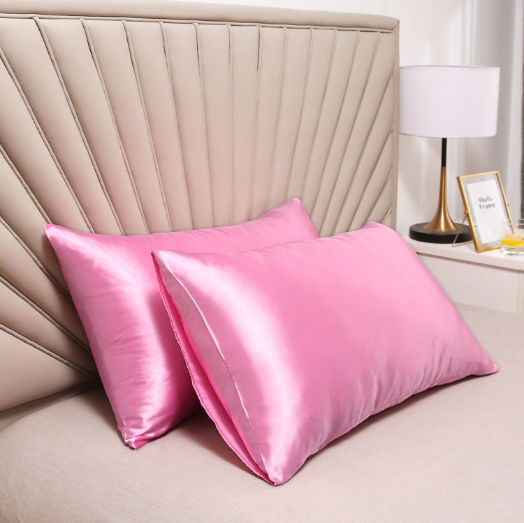 Bedding Washed Silk Pillowcase Single