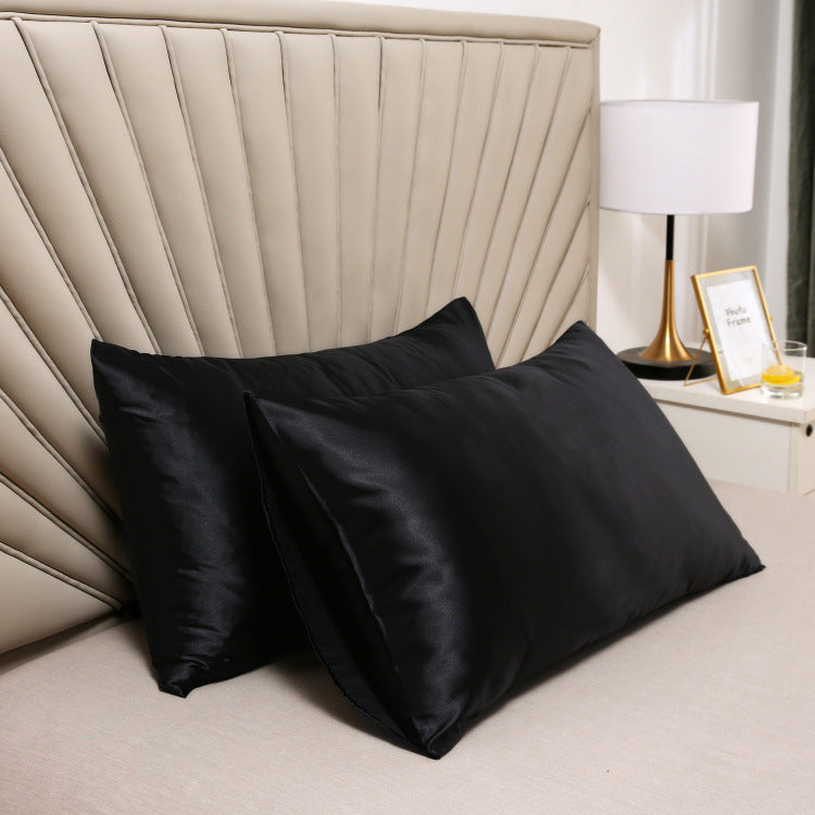 Bedding Washed Silk Pillowcase Single