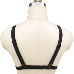 Pentagram Straps Lingerie Hollow Cross Rivets Beautiful Back