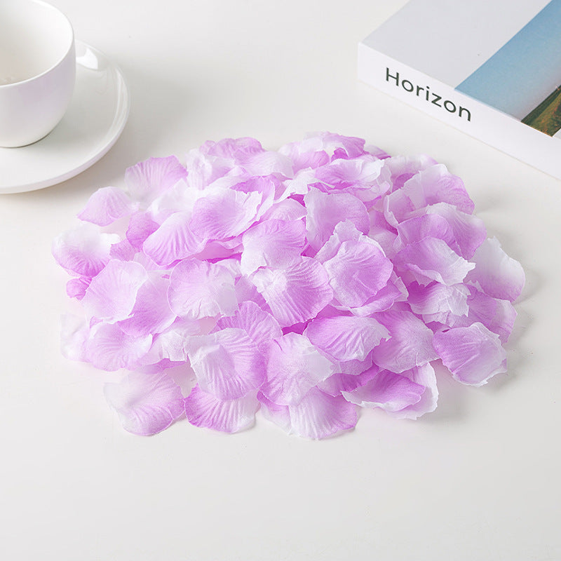 Simulated Rose Petals Wedding Room Scene Layout Props