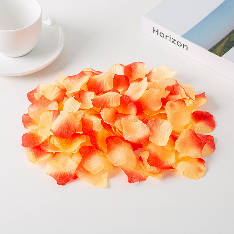 Simulated Rose Petals Wedding Room Scene Layout Props