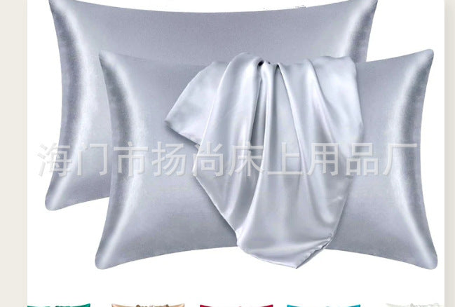 Bedding Washed Silk Pillowcase Single