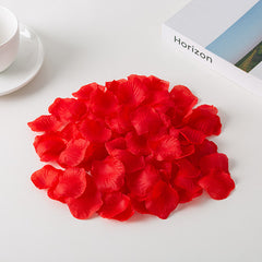 Simulated Rose Petals Wedding Room Scene Layout Props