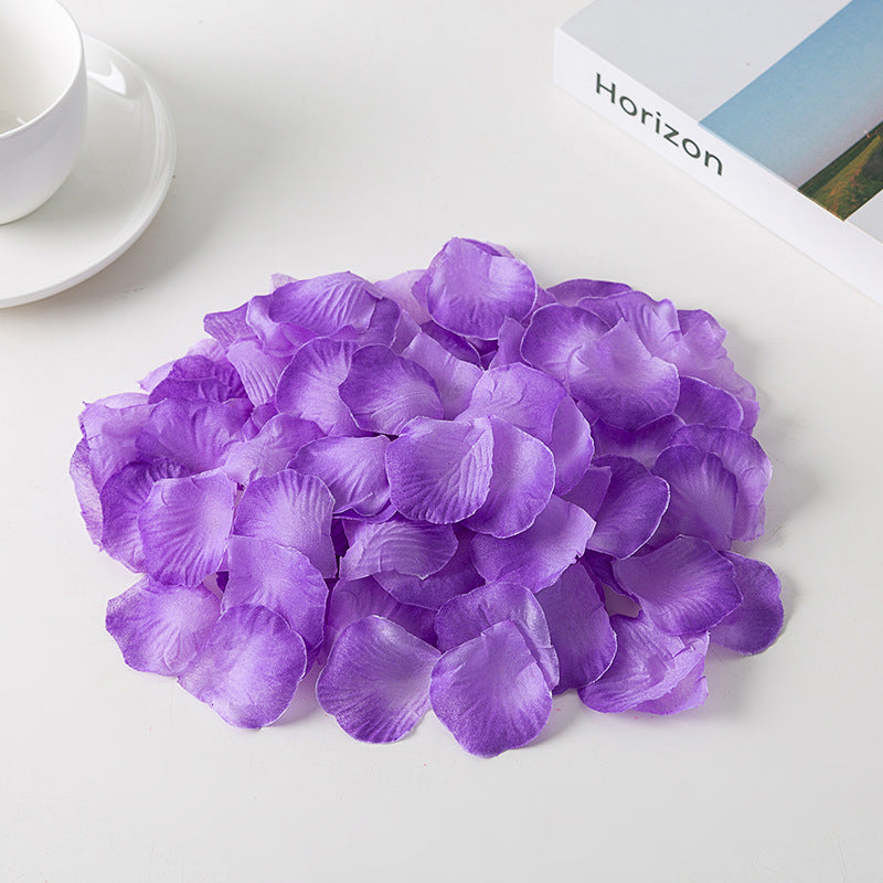 Simulated Rose Petals Wedding Room Scene Layout Props